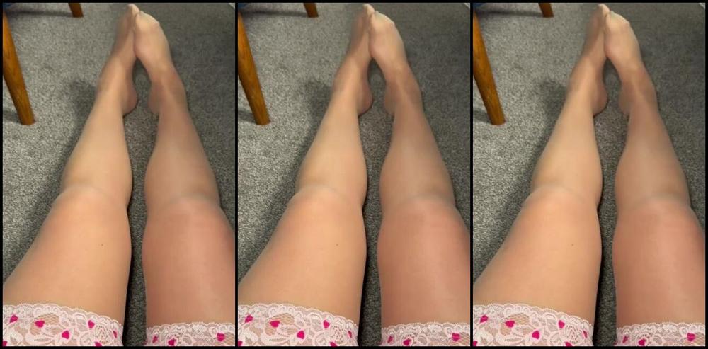 Cutie Tootsie Nicknamed Cutietvip 01 31 2025 Onlyfans Video Love This Set And The Feel Of My Feet And Legs In Nylons