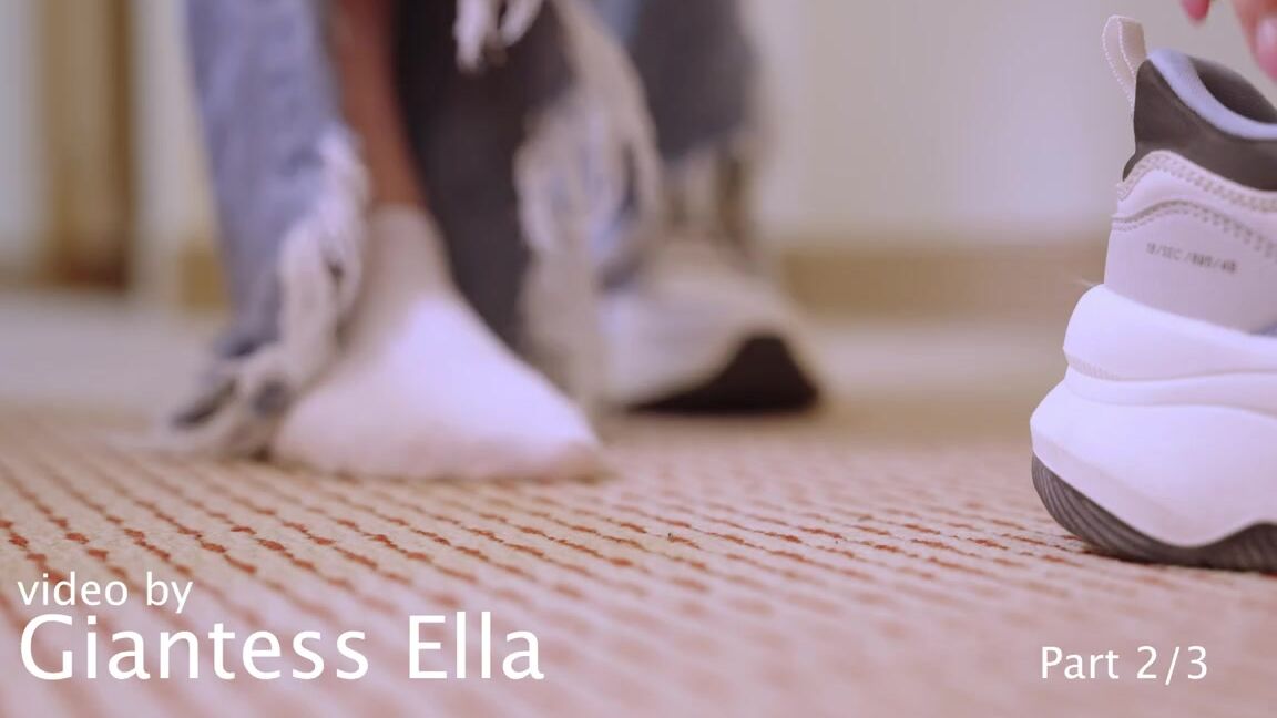 Giantess Ella Nicknamed Giantessella 01 15 2023 Onlyfans Video Part 23 He Really Felt Great As A Insole But I Was Worried That He Ruins Y