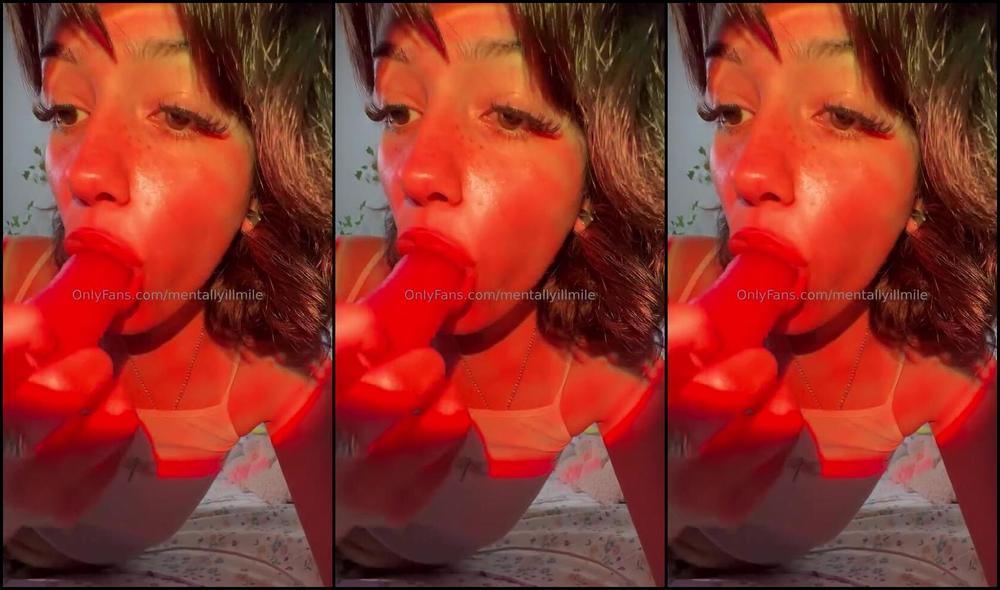 Mentallyillmile Nicknamed Mentallyillmile 05 22 2025 Onlyfans Video I Love Sucking It Dry 1080P