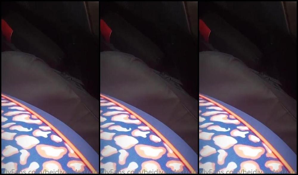 Heidi Foxx Nicknamed Heidivandertrump Onlyfans Imagine A Day In The Life Of My Poor Car Seat Enjoy My Car Fart