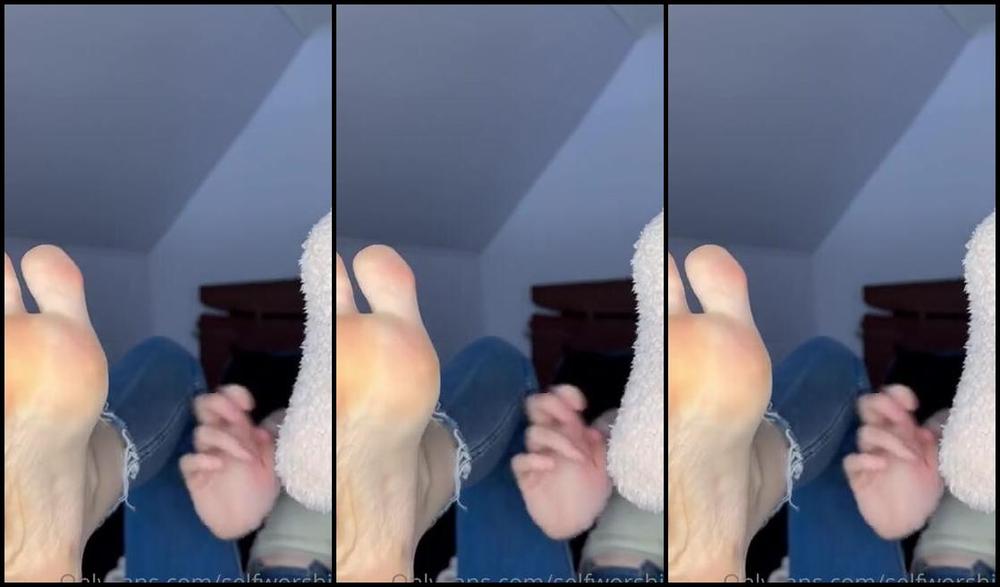 Selfworship Nicknamed Selfworship 02 19 2023 Onlyfans Video How Badly Do You Wish You Could Smell My Socks With Me