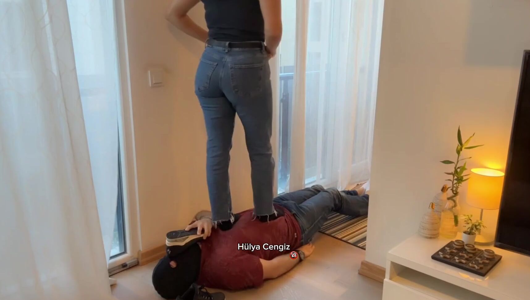 hulya cengiz trampling foot slapping Clips4Sale