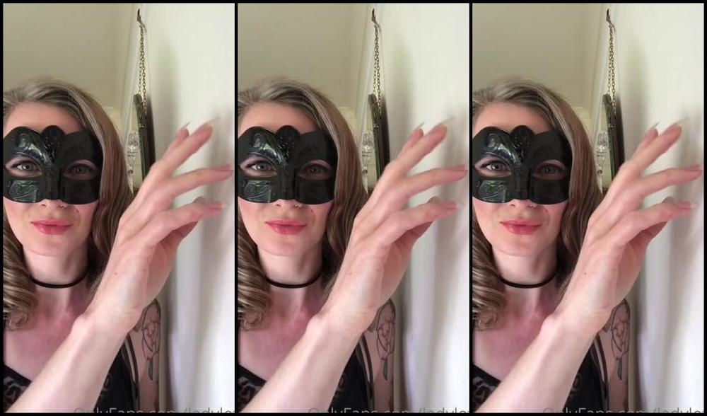 Lady Left Nicknamed Ladyleft 08 07 2020 Onlyfans Video I Scratched The Wall Gazing At You Through The Masquerade Mask Touching My Lips With That