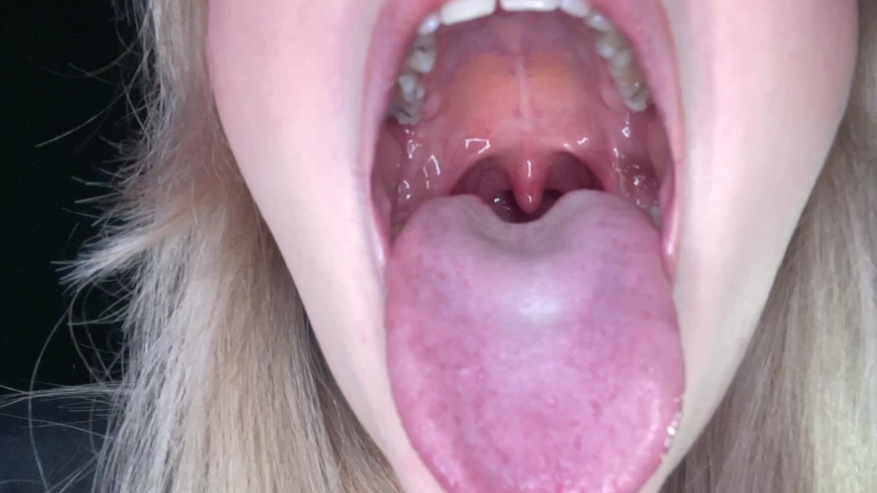 "Babyheavanian" closeups, extremecloseups, mouthfetish, sfw, uvulafetish Uvula fetish manyvids