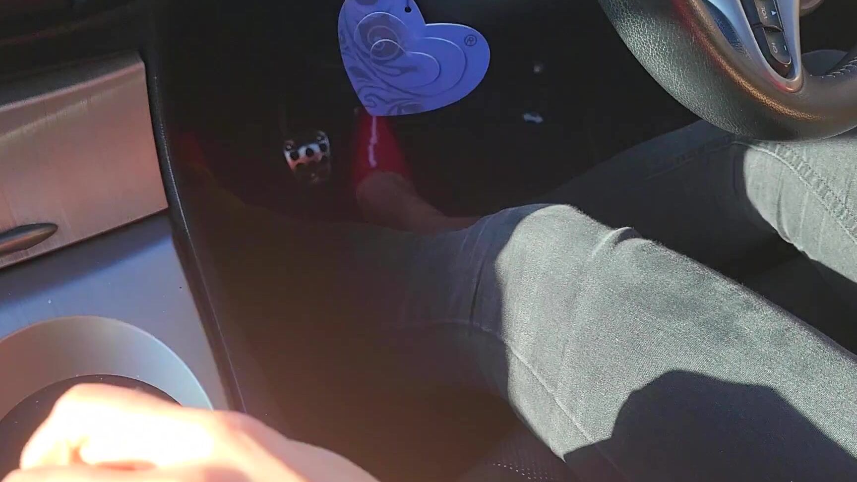 "Goddess Vanessa" car crush, crush, executrix, car, driving Under My Honda I ll Drive Over You Manyvids