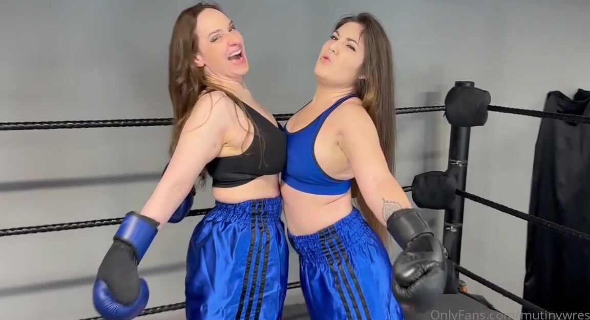 Mutinywrestling Nicknamed Mutinywrestling 03 07 2023 Onlyfans Video Bloopers Before A Boxing Match Lilykatwrestling And Fsfelicia Vs Aaronhummer