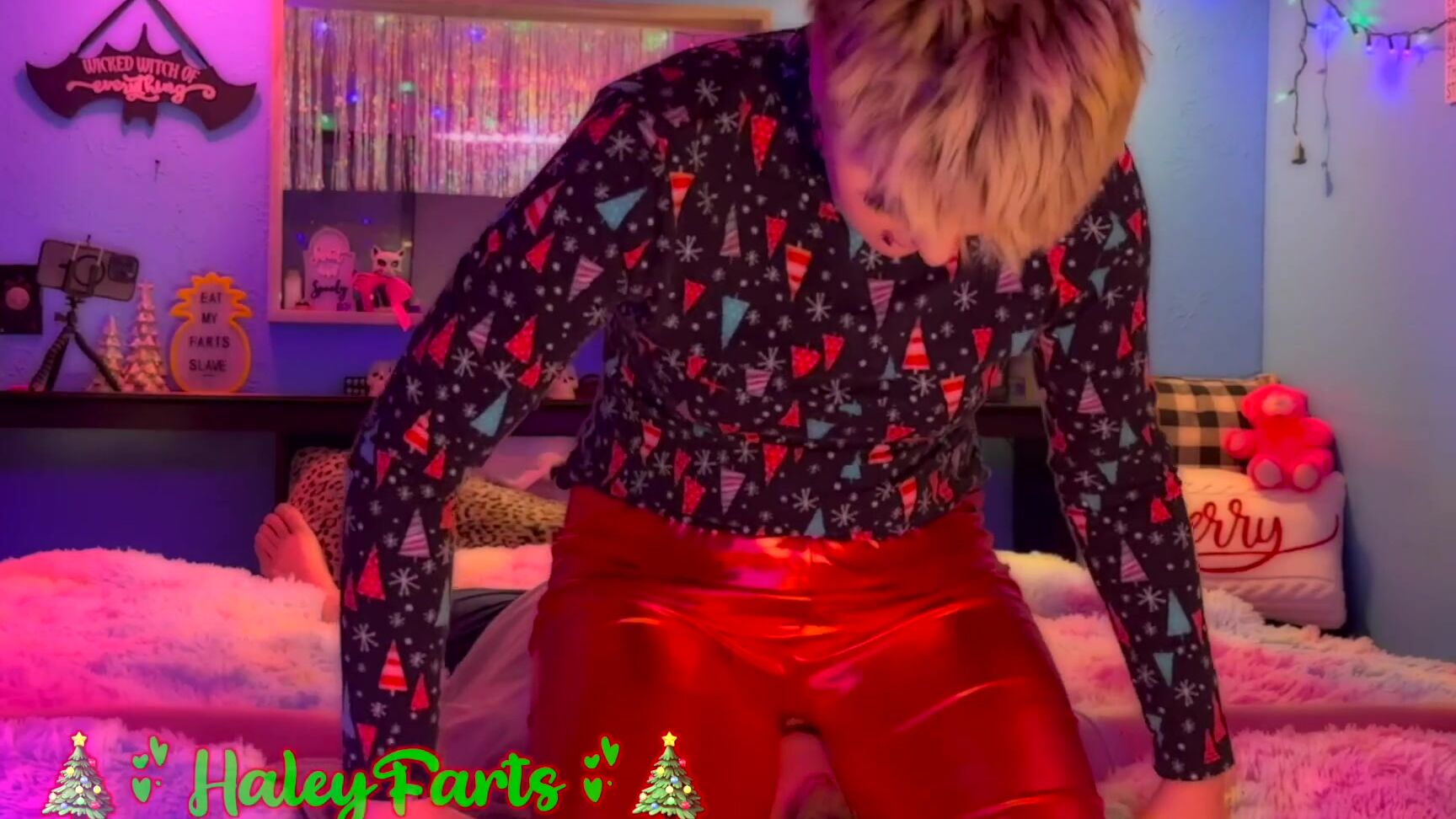 Haley Farts Nicknamed Haleyfarts 01 21 2023 Onlyfans Video Youre On My Naughty List Punished By Psycho Pixie Elf Exclusive Early Access Look