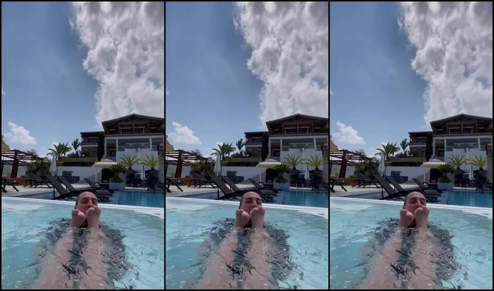 Domina Samanta Nicknamed Domina Samanta 06 14 2024 Onlyfans Video Adorando Mis Pies En La Piscina