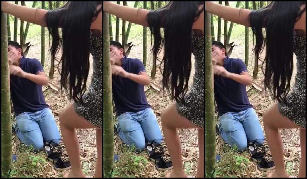 Domina Samanta Nicknamed Domina Samanta 02 02 2024 Onlyfans Video Diviertiendo En El Bosque Con Mi Esclavo