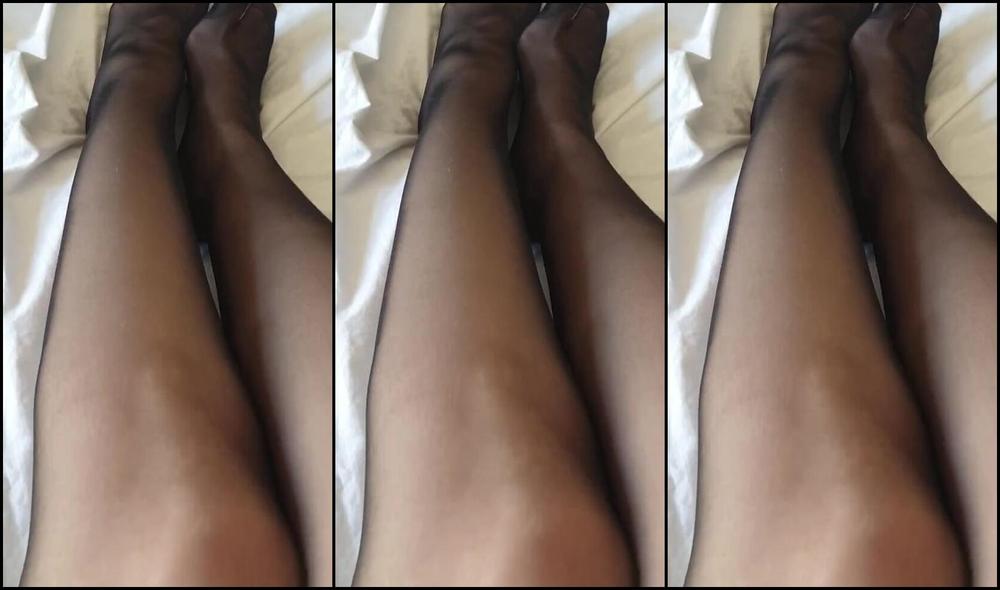 Scoopcake Nicknamed Scoopcake 07 23 2025 Onlyfans Video I Slipped Into Sheer Black Nylons And My Soft Lounge Panties Couldnt Resist Touching Myself A