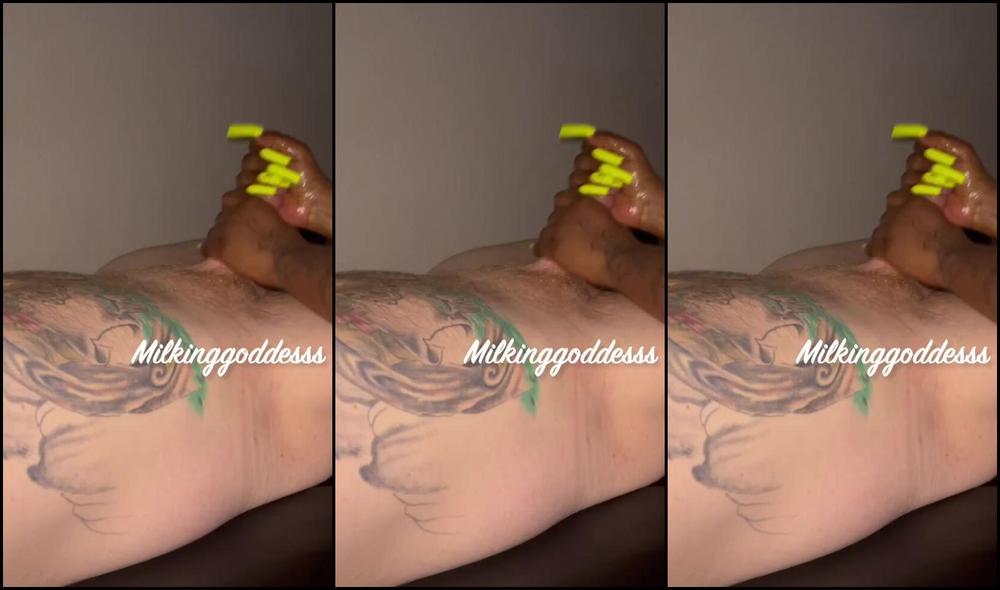 Milkinggoddesss Nicknamed Milkinggoddesss 03 18 2025 Onlyfans Video This Pathetic White Cock Couldnt Even Last 3 Whole Minutes
