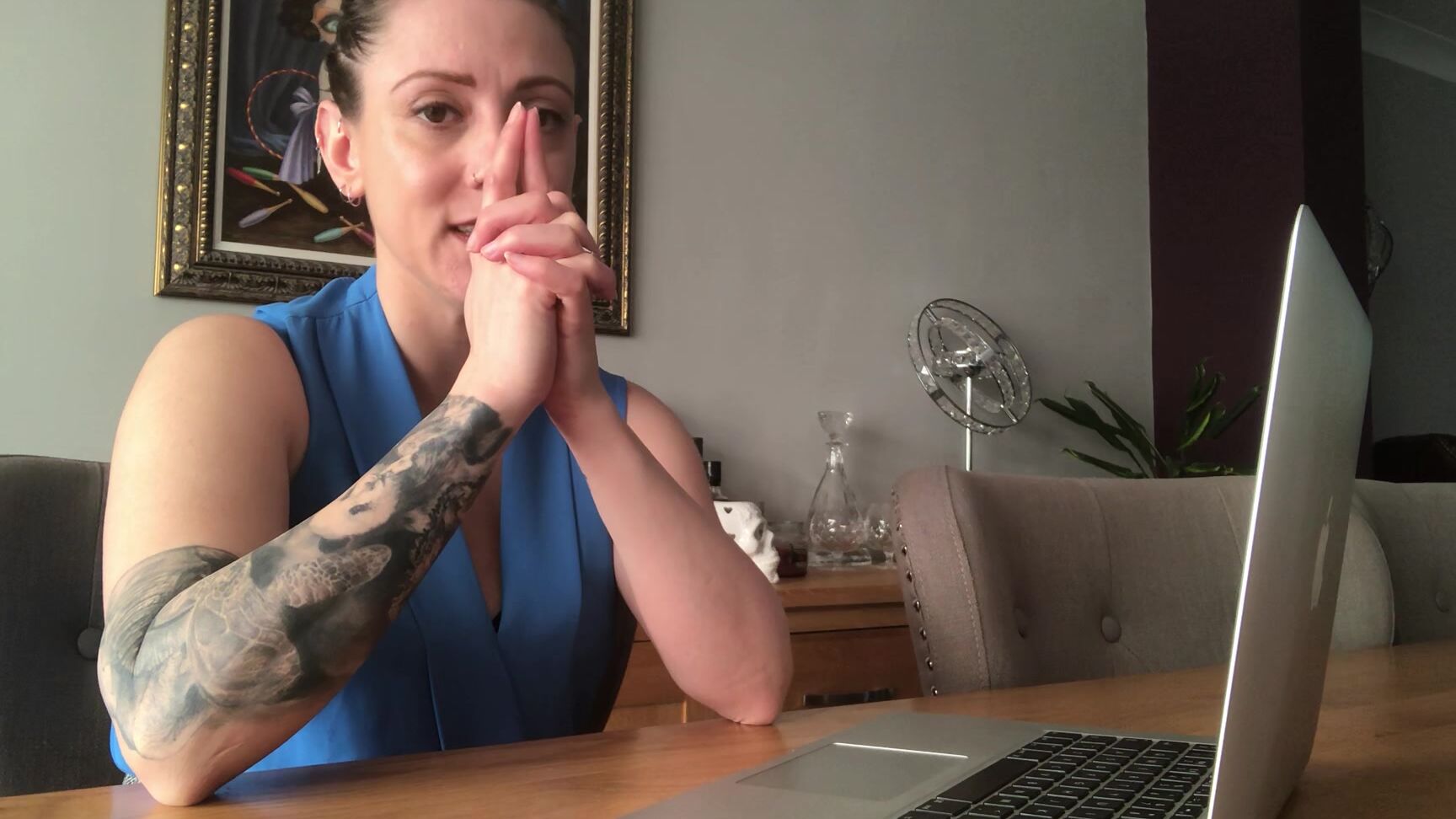 "SuzieLove212" big boobs, milf, role play, tattoos, teacher Naughty Teacher Blackmails Student Manyvids