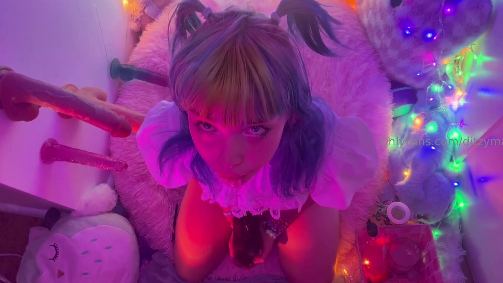 Ditzy Millie Nicknamed Ditzymaruu 11 10 2025 Onlyfans Video Throat Training That Honestly Got Pretty Sloppy Gtlt