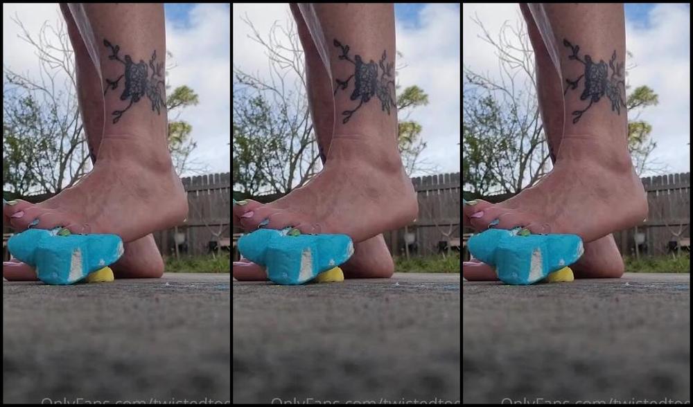 Twisted Toes Nicknamed Twistedtoes Foot Fetish 04 11 2023 Onlyfans Video You Didnt Think Id Pass Up Smashing Some Gooey Sticky Peeps Did You You Should