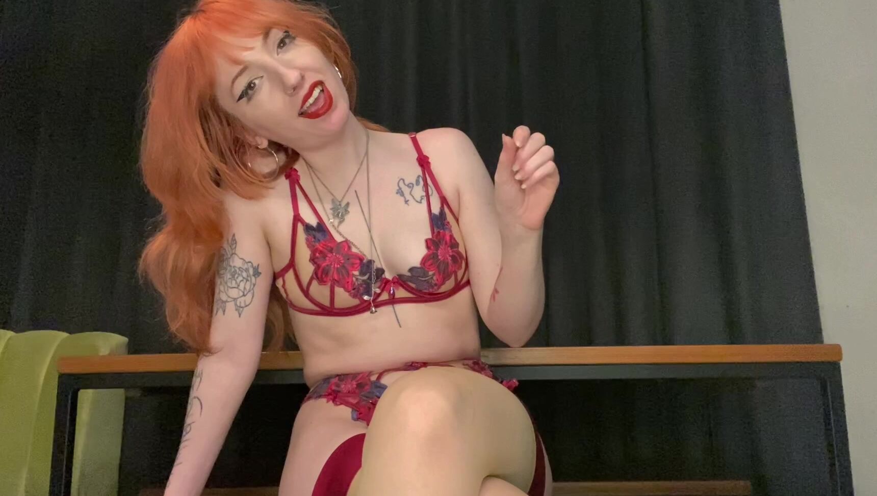 "Ellie Haze" ball busting, cbt, cbt instruction, cock slapping, sfw Beginner ballbusting manyvids