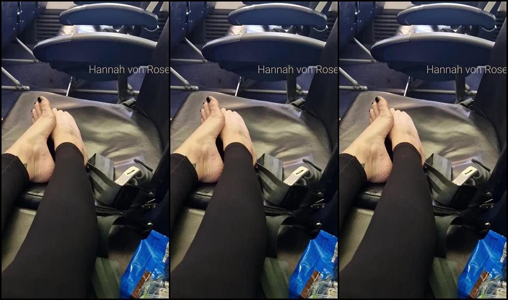 Hannah Von Rose Nicknamed Hannah Von Rose 09 20 2023 Onlyfans Video Today I Had 2 Rows Of Seats Free Just For Me On The Plane You Know