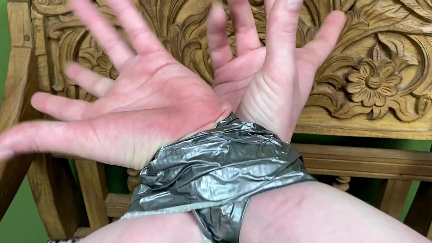 "DandyinDistress" damselindistress, gag, tapebondage, vintageretrohair Caught by the Villain POV Manyvids