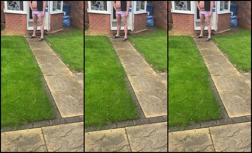 "SuzieLove212" humiliation, public nudity, public outdoor, submissive sluts, submissive task I find my Fan Wanking in his Conservatory manyvids