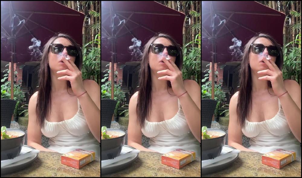 Only Yana Nicknamed Only Yana 03 25 2025 Onlyfans Video In The First Video I Am So Happy Sitting In My Favorite Restaurant In Ubud Smoking Y8Br