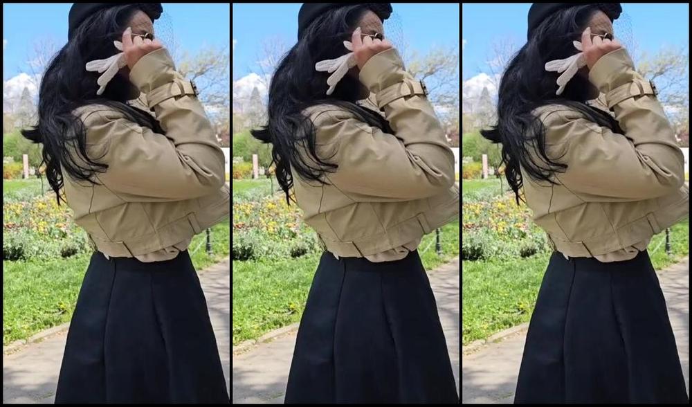 Ezada Sinn Nicknamed Ezada Onlyfans Channeling Timeless Elegance For A Romantic Date In Cismigiu Park With My Love Giada Da Vinci G