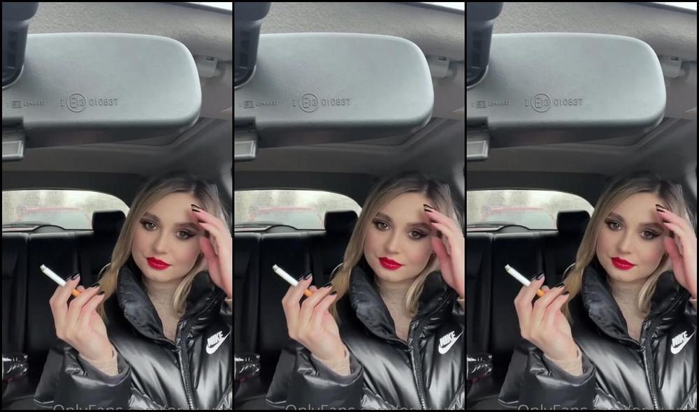 Only Yana Nicknamed Only Yana 01 19 2023 Onlyfans Video Whats The Point Of Having A Car If I Cant Smoke In It I Also Think