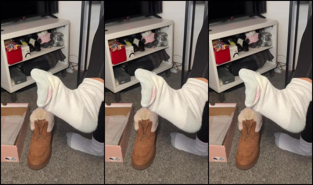 Isabela Stillsinning Nicknamed Stillsinning 11 28 2024 Onlyfans Video Unboxing My New Boots Ready To Keep My Feet Warm And Sweaty