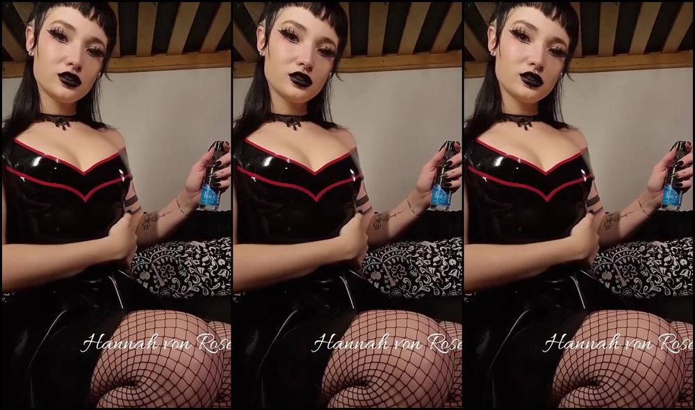 Hannah Von Rose Nicknamed Hannah Von Rose 12 01 2023 Onlyfans Video Latex Asmr Worship And Task Video