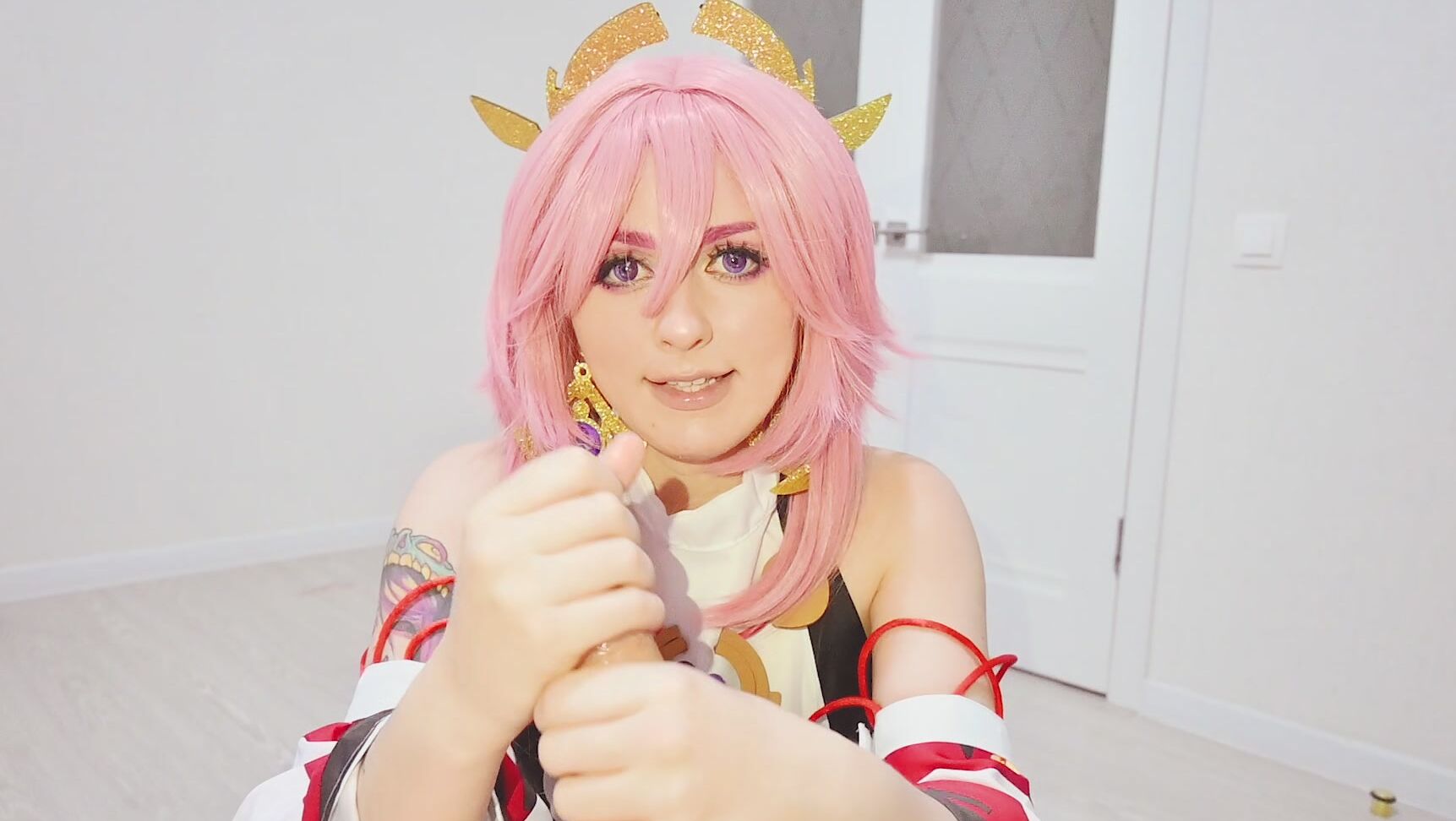 "SpookyBoogie" cosplay, foot worship, horseback riding, pov sex, sexy gamer Dirty gamer s fantasy about Yae Miko Manyvids