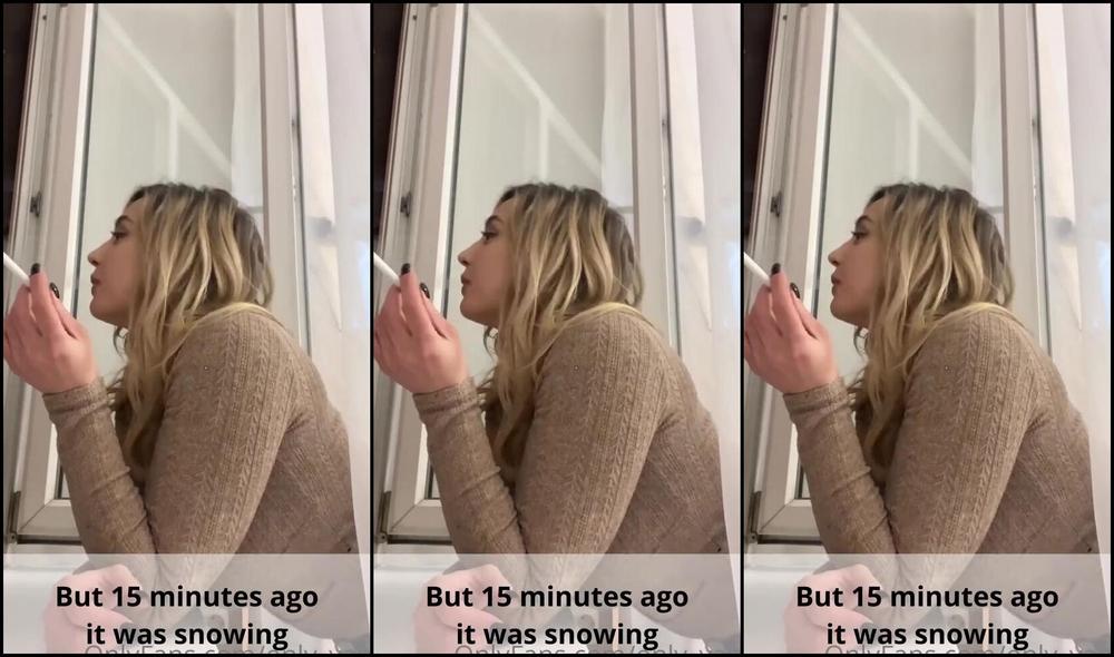 Only Yana Nicknamed Only Yana 02 02 2023 Onlyfans Video Hello I Want To Smoke In The Hotel While No One Is Looking