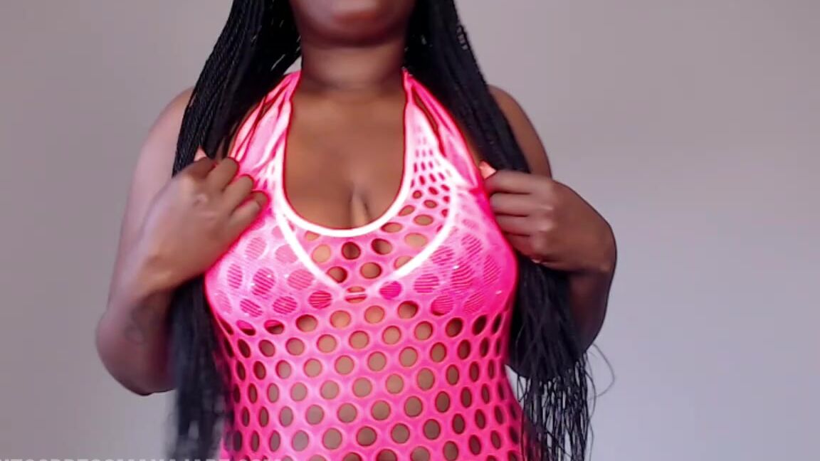 "UnfriendlyBlckHottie" arrogant woman, ebony female domination, fishnet, home wrecker, humiliation Where s your Wife manyvids