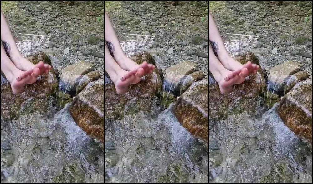 Hannah Von Rose Nicknamed Hannah Von Rose 08 10 2024 Onlyfans Video Feet In The Creek