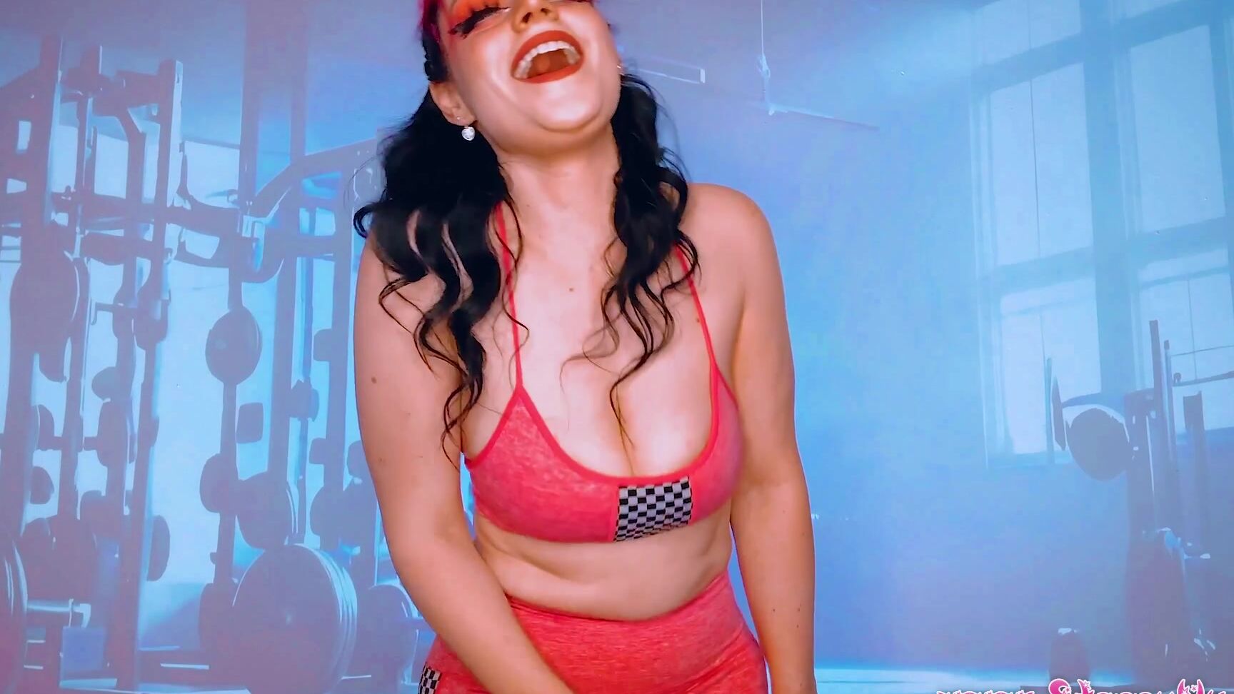 "Starry Yume" moaning, moaning fetish, role play, sfw, weightlifting female, workout/gym Weight Humping and Moaning at the Gym Manyvids