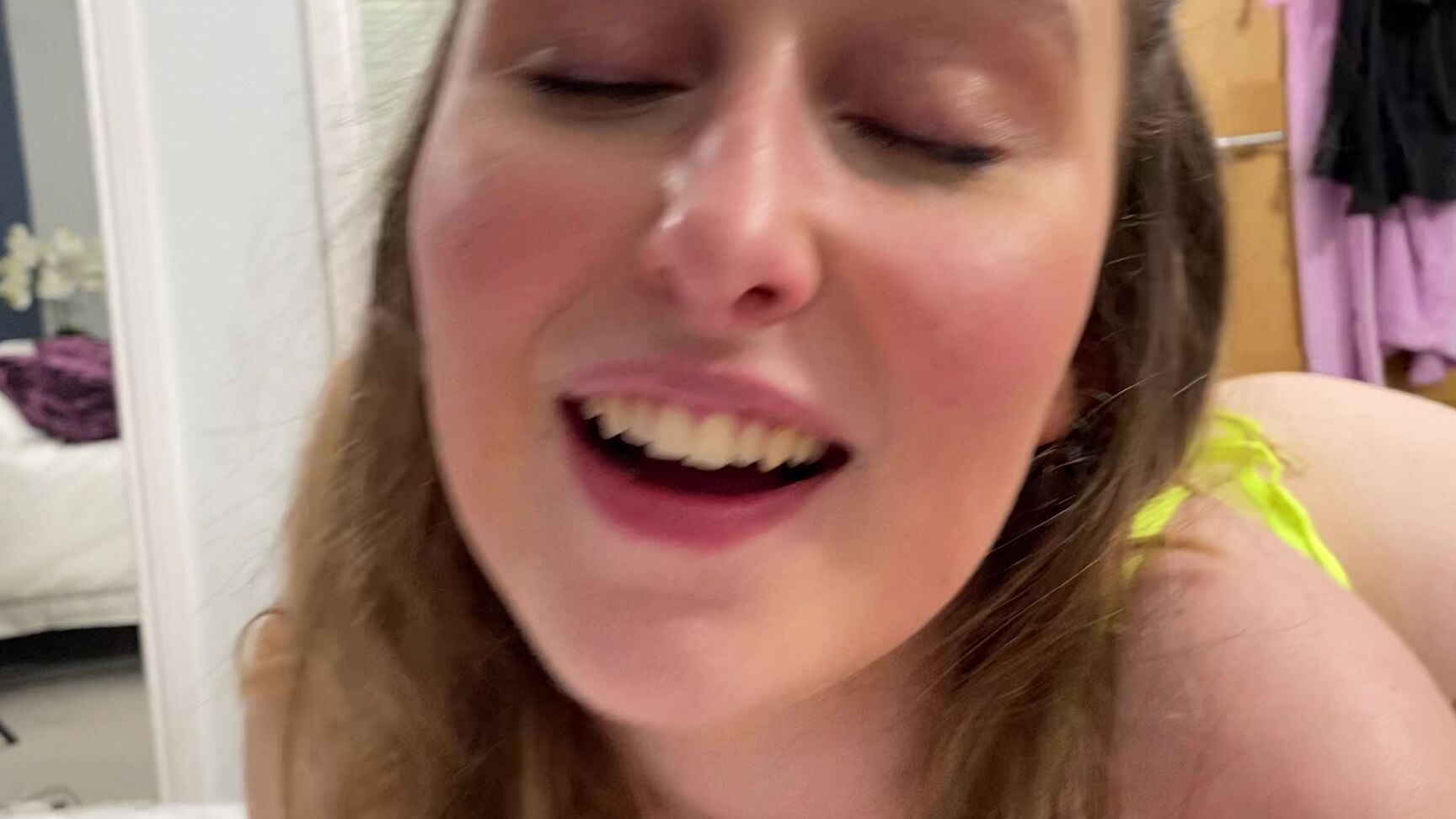 "Angel_Long" femalepov, fuckingmachines, girlgirl, pussyeating 1st time Fucking Machine pounds her pussy Manyvids