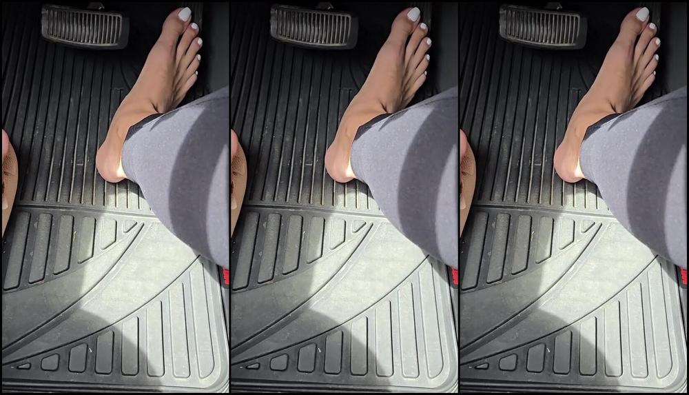 Sexysassquatch34 Nicknamed Goddessnat34 04 28 2025 Onlyfans Video Driving Barefoot Talking About Why I Like It And Big Feet Struggles