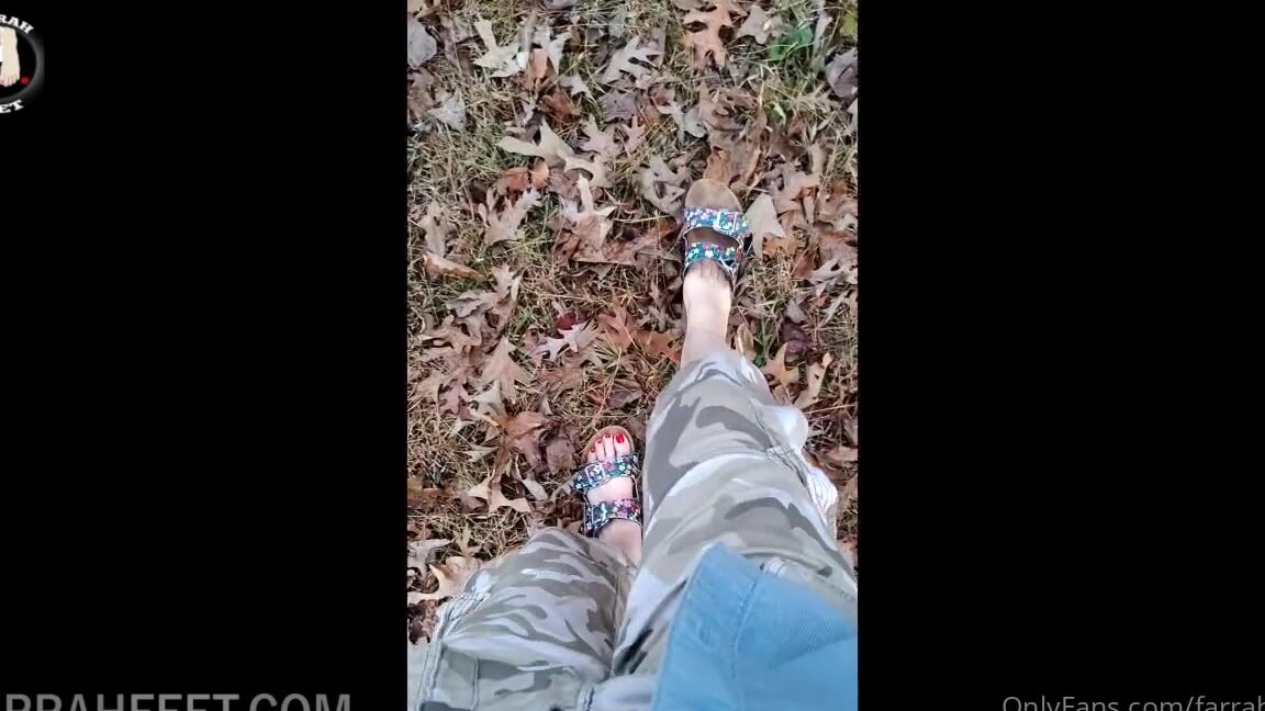 Farrah Feet Nicknamed Farrahfeet 12 04 2025 Onlyfans Video Walk With Me