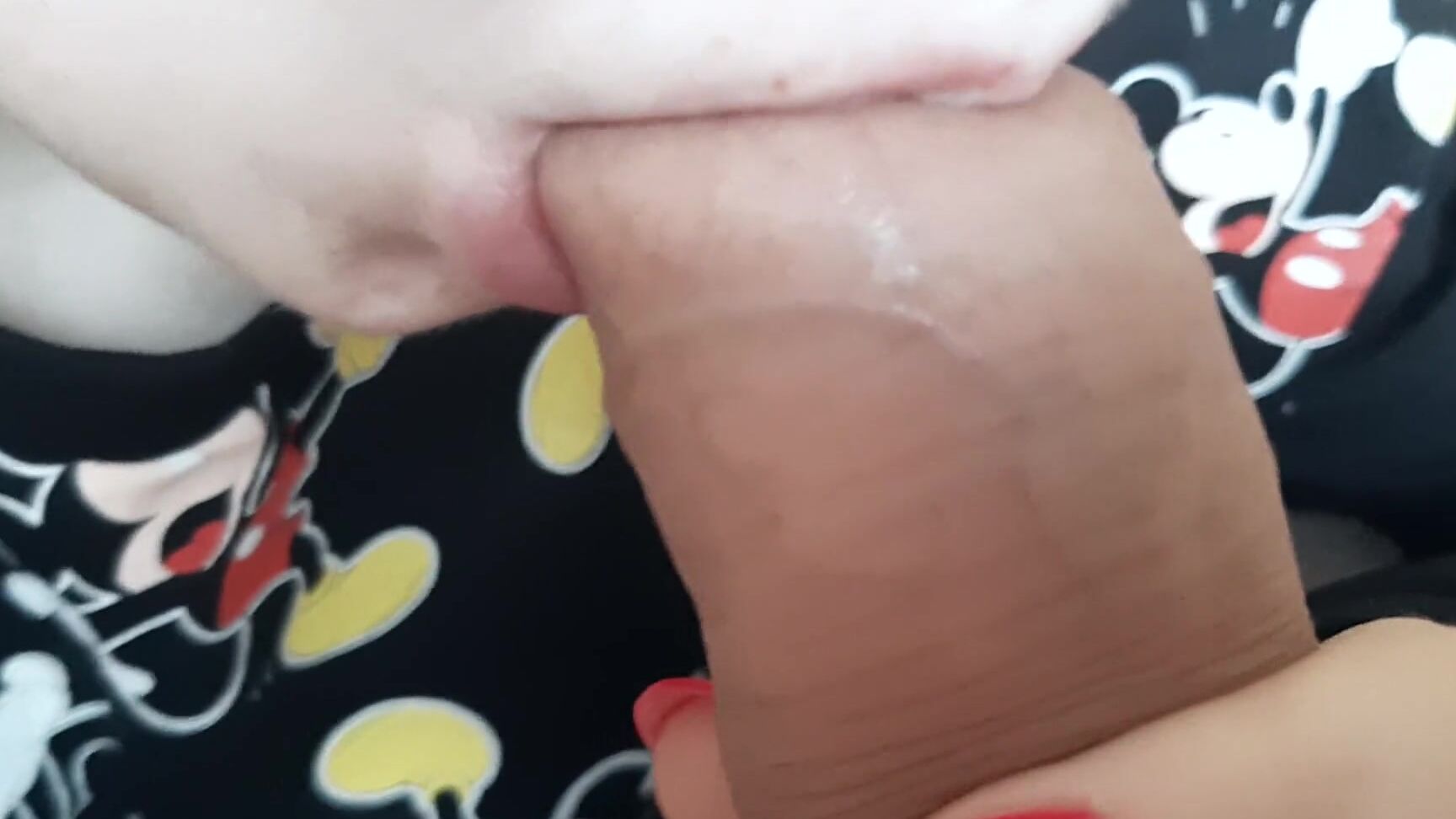 Sensitive Game Foreskin With Big Cock Close Up Spits Cum