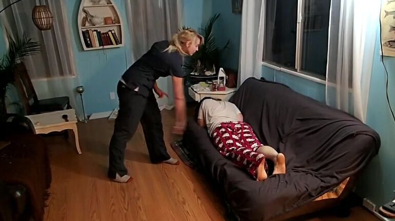 "LadyMissy" corporal punishment, domestic discipline, spanking, spanking f/f, strapping Messing Around Kira Belts Missy Manyvids