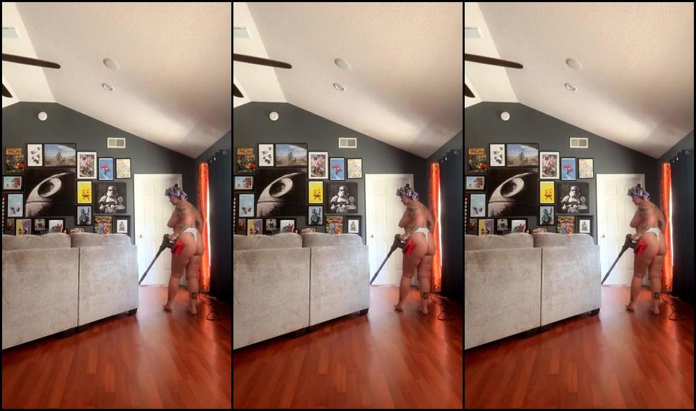 Ziggyfett Vip Nicknamed Ziggyfett Vip 09 22 2025 Onlyfans Video Was A Long Weekend Had People Over So Now Time To Clean Half Naked In My