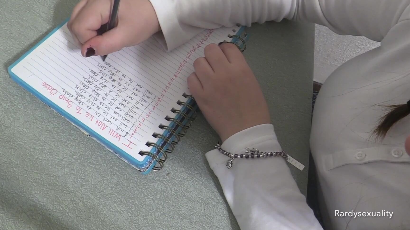 "Rardysexuality" domestic discipline, school girl, school uniform, spanking, strapping Mimi Mercy Skipping Gym Spanking Manyvids