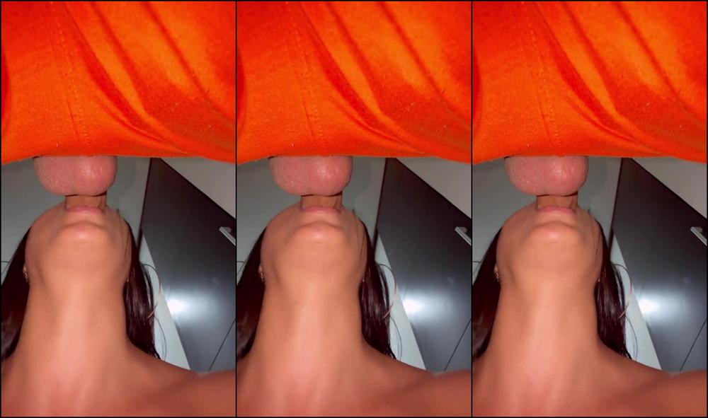 Thalia And Felipe Roommate Fucks Me Hard In The Kitchen What A Delicious Cum Thalia And Felipe