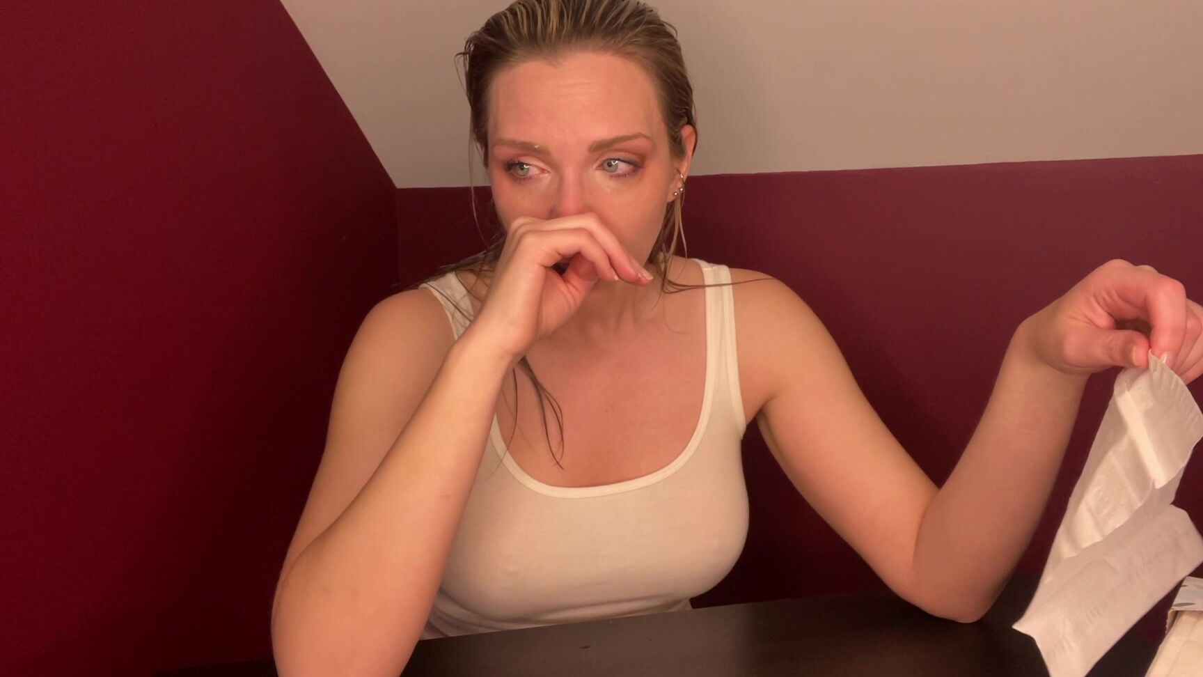 "SneezeGoddess" mucophilia, noseblowing, nosepinching, sfw, sneezegoddess, sneezing, wetlook Snot Factory Custom Manyvids