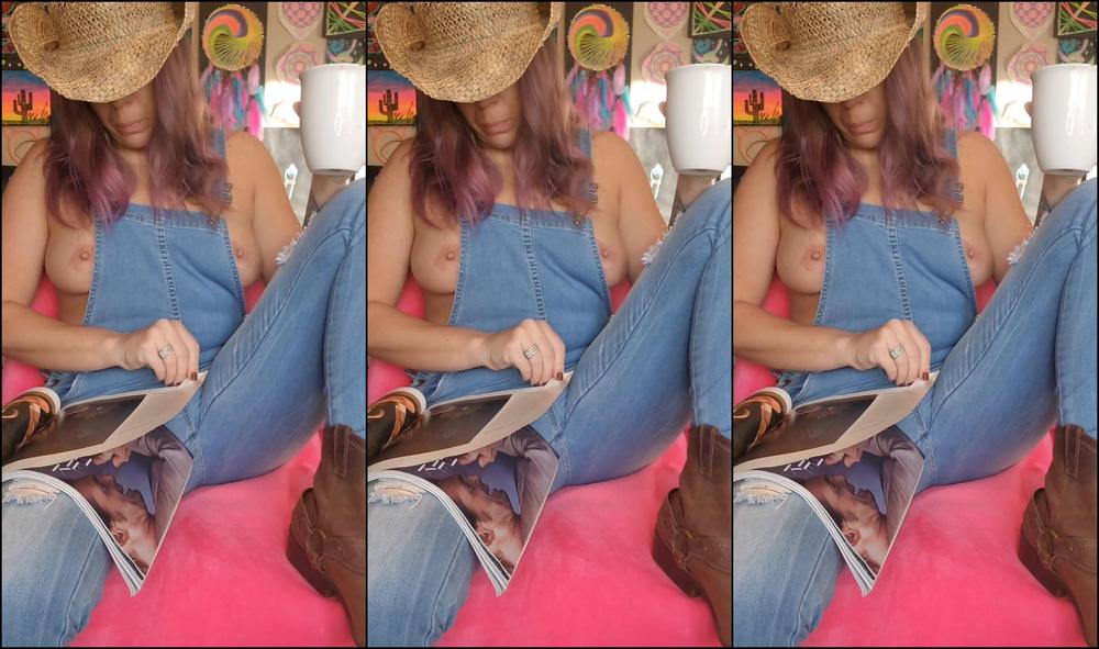 "KittyUV" allnatural, jeanspantswetting, milf, overalls, pee Milf Wets in Overalls Manyvids