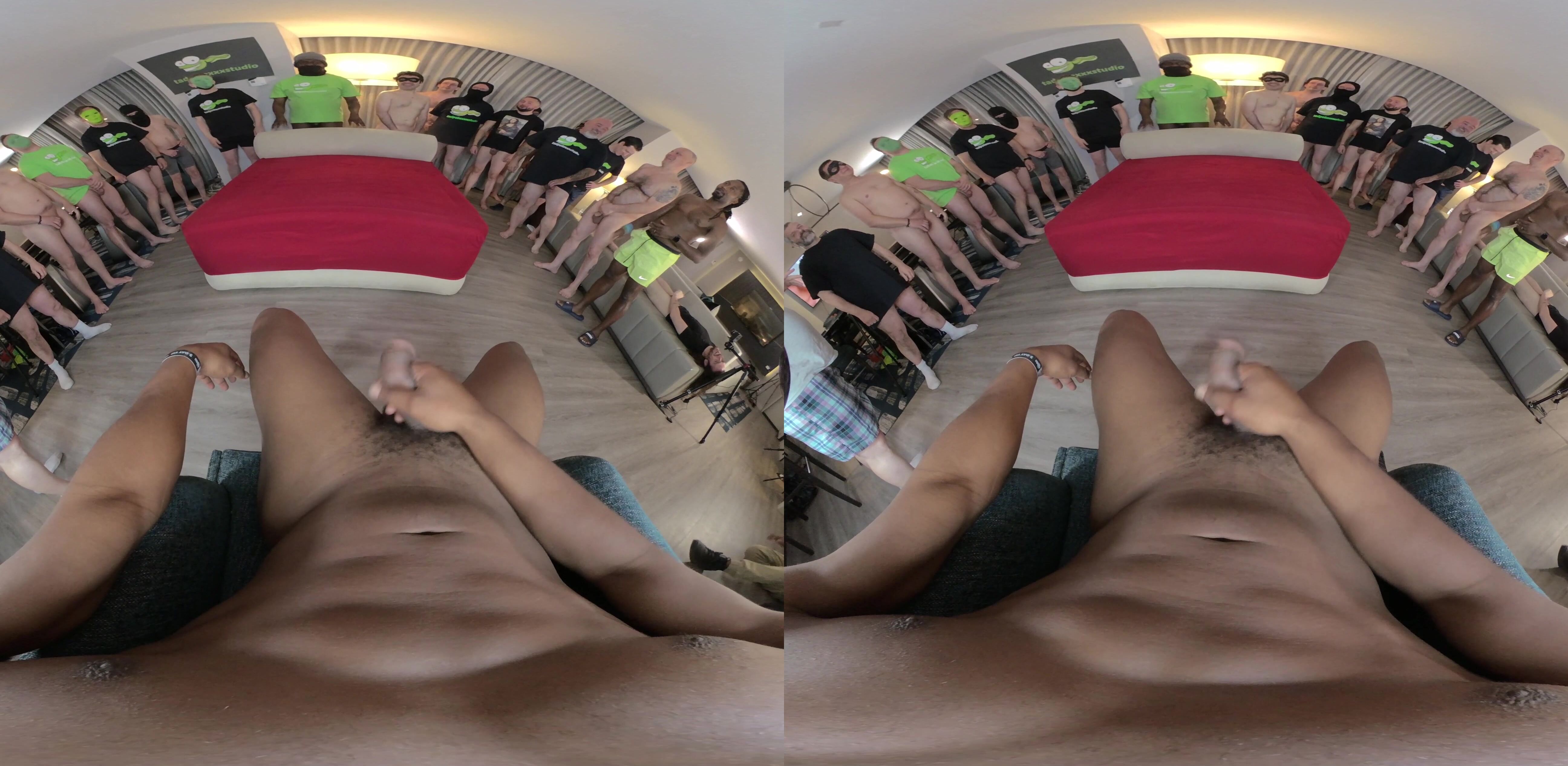 "TadPoleXXXStudio" 3d, preview, virtualreality VR POV in a Huge Orgy Manyvids