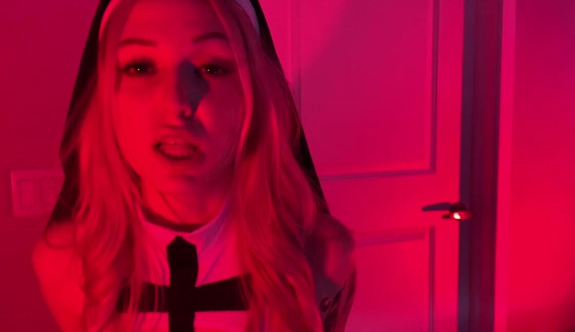 "HARPERMADI" costume, joi, cosplay, cum countdown, religious, sfw 464 Nun JOI Countdown Manyvids