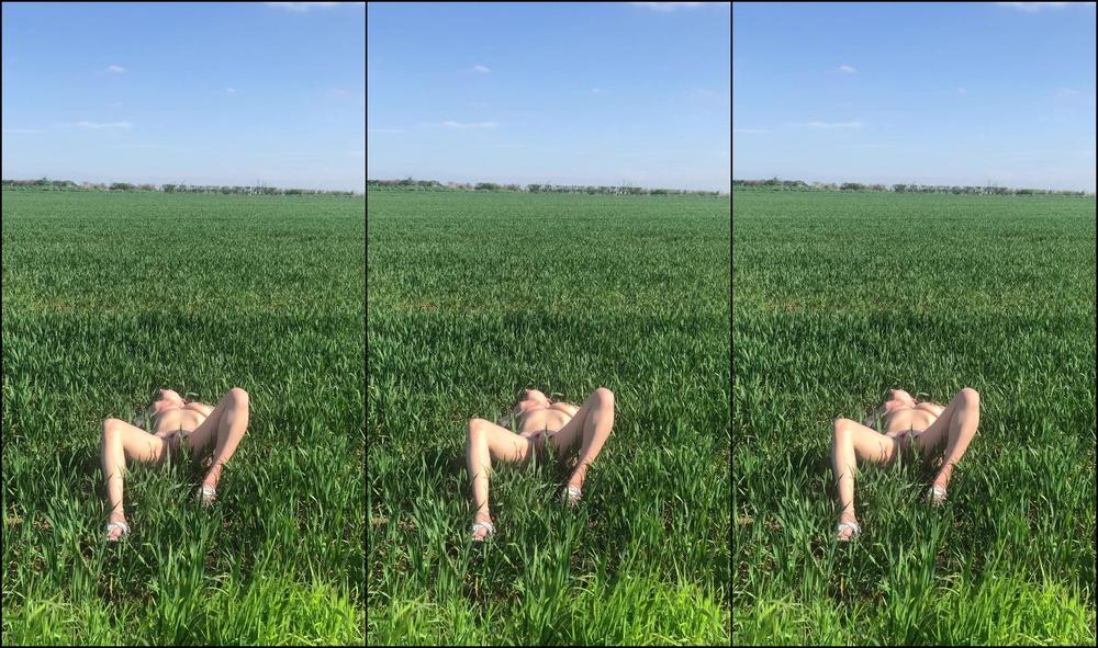 "SuzieLove212" amateur, caught, outdoors, public nudity, pussy play CAUGHT Farmer Field Masturbating Manyvids