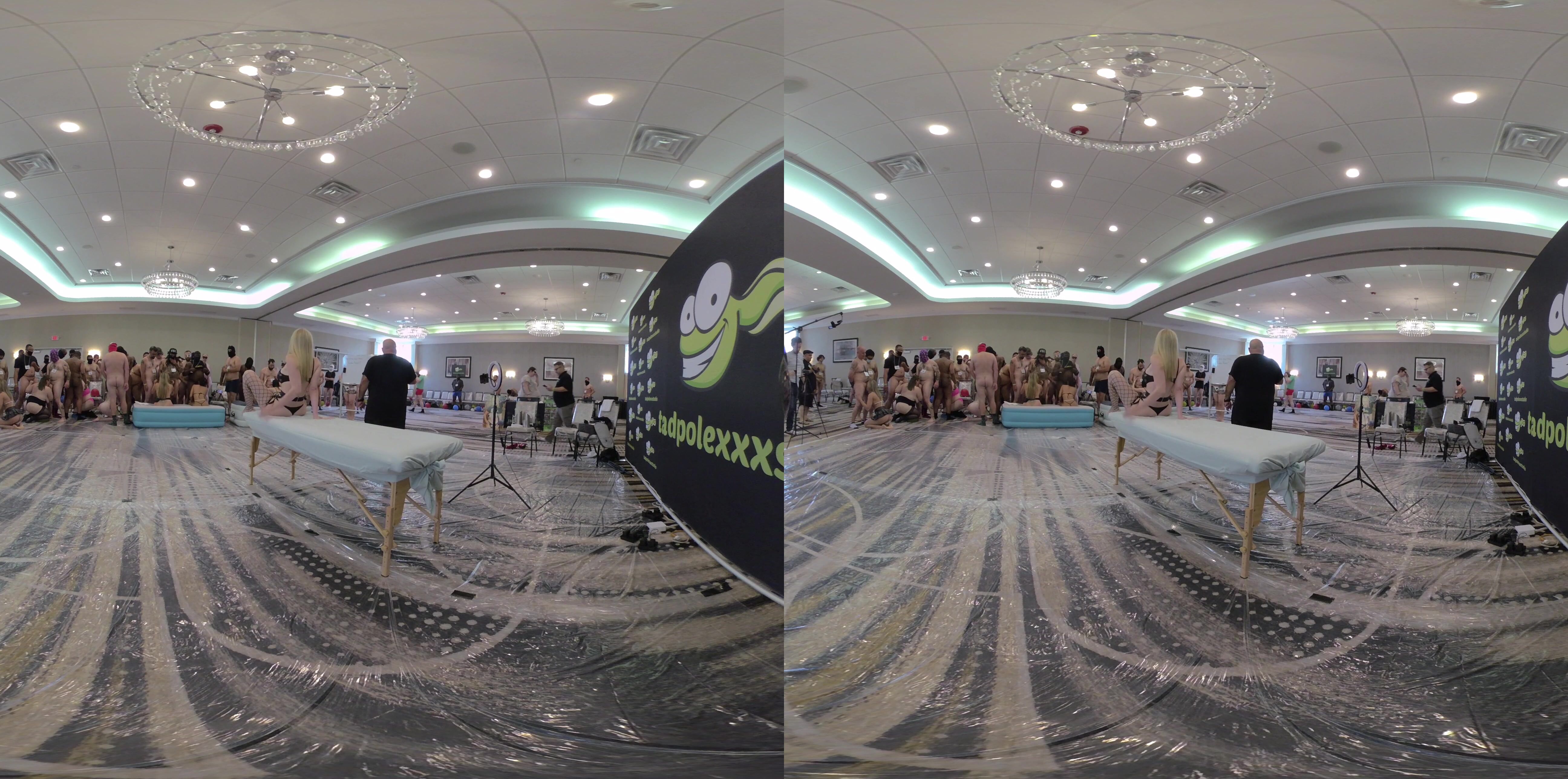 "TadPoleXXXStudio" blowjobs, gangbangs, preview, teaser, virtualreality VR 3D Teaser Rebel Rhyder s GB w 7 Fluffers Manyvids