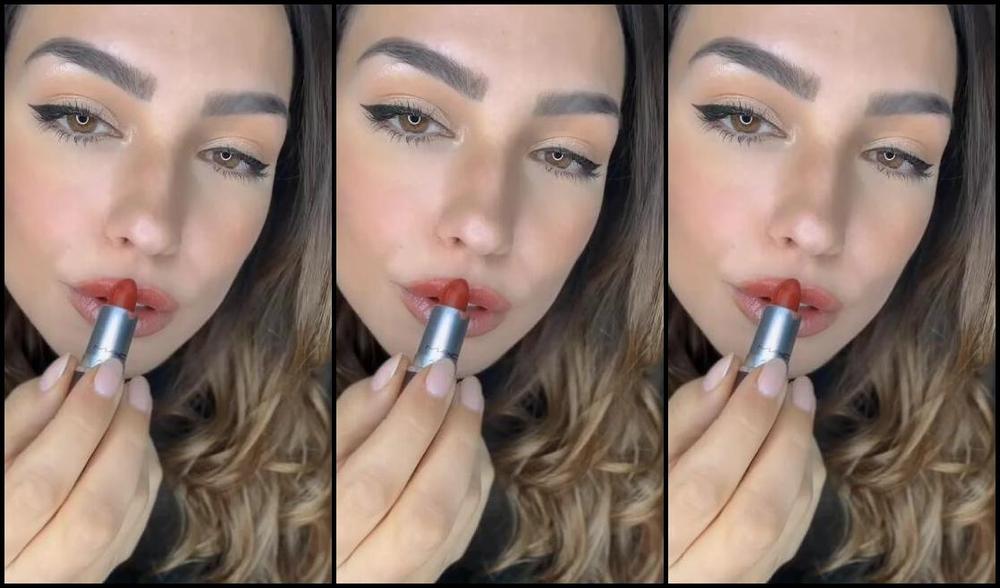 Gynarchy Goddess Nicknamed Gynarchygoddess 11 30 2024 Onlyfans Video Red Lipstick Amp Gloss Application 3Bt