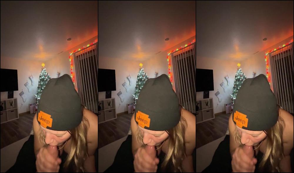 Праздничный Минет От Первого Лица И Замерзшие Сиськи