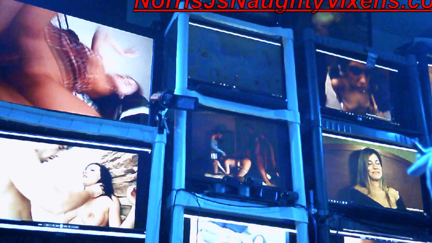 "nmjnaughtyvixens" adulttheater, behindthescene, blowjob, fucking, masturbation My adult theater for you to see Manyvids