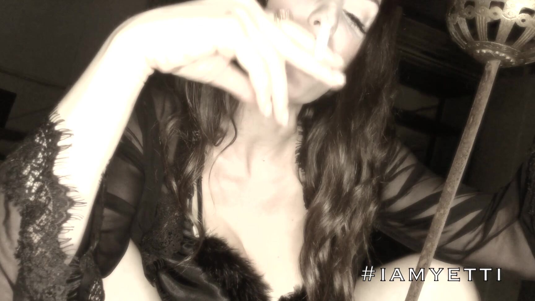 "Iamyetti" chastity, female domination, femdom, key holding & chastity, sfw, smoking SELL YOUR SOUL Manyvids